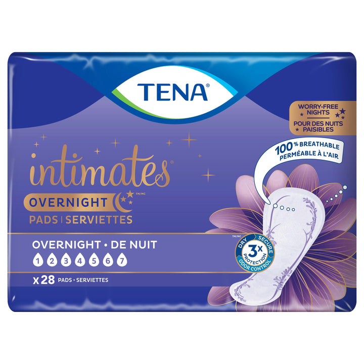 Serenity Female Pad Overnight-28 Count-3/Case