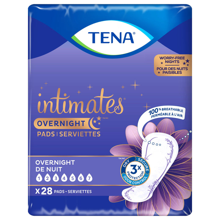 Serenity Female Pad Overnight-28 Count-3/Case