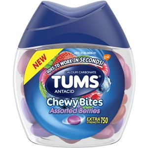 Tums Assorted Berry Chewy Bites-32 Each-3/Box-8/Case