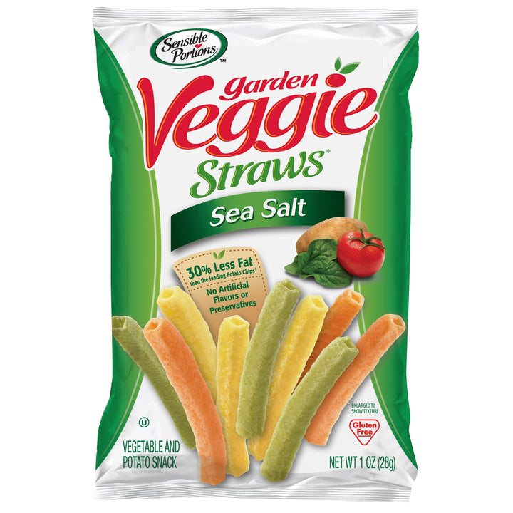 Sensible Portions Veggie Straws-1 oz.-24/Case