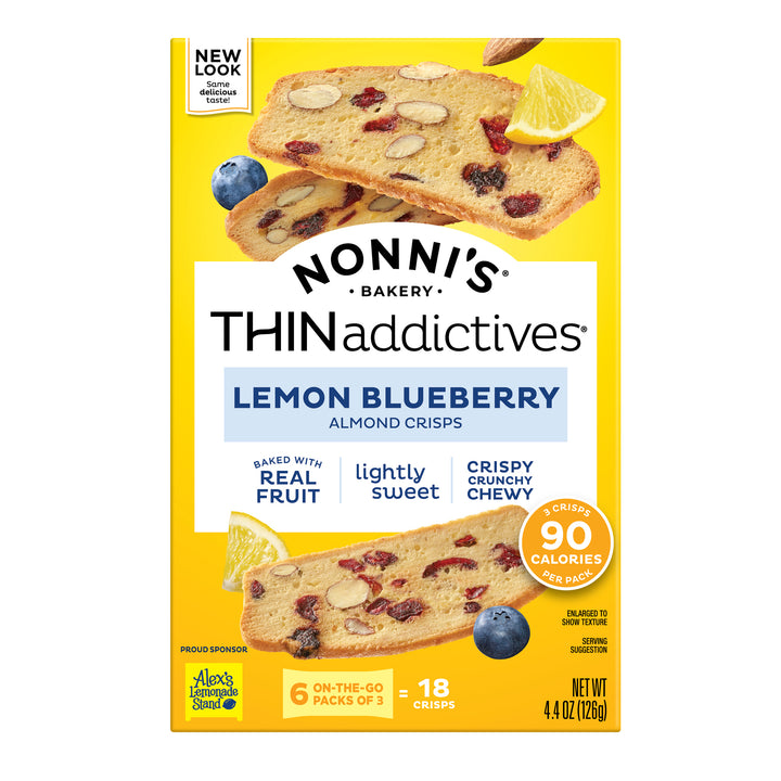 Thinaddictives Lemon Blueberry Almond-4.4 oz.-6/Case