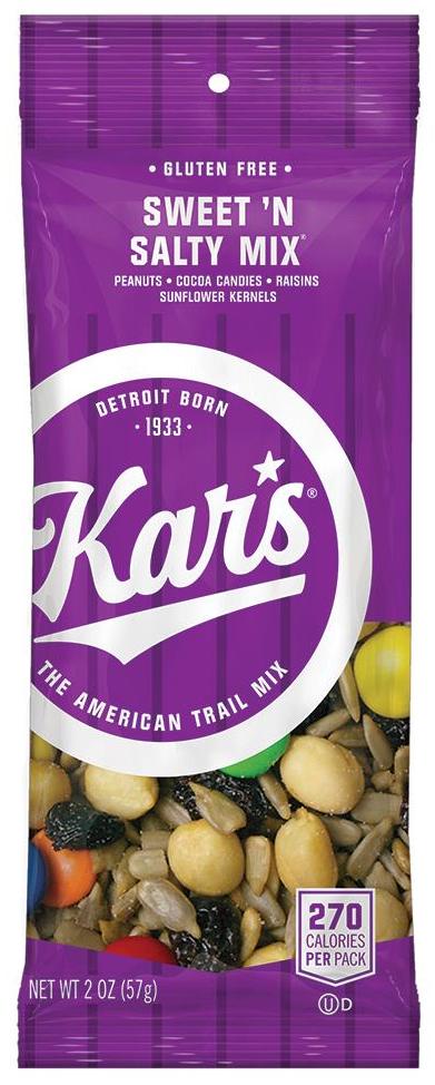 Second Nature Kar's Sweet & Salty Mix 20 Oz-2 oz.-72/Case
