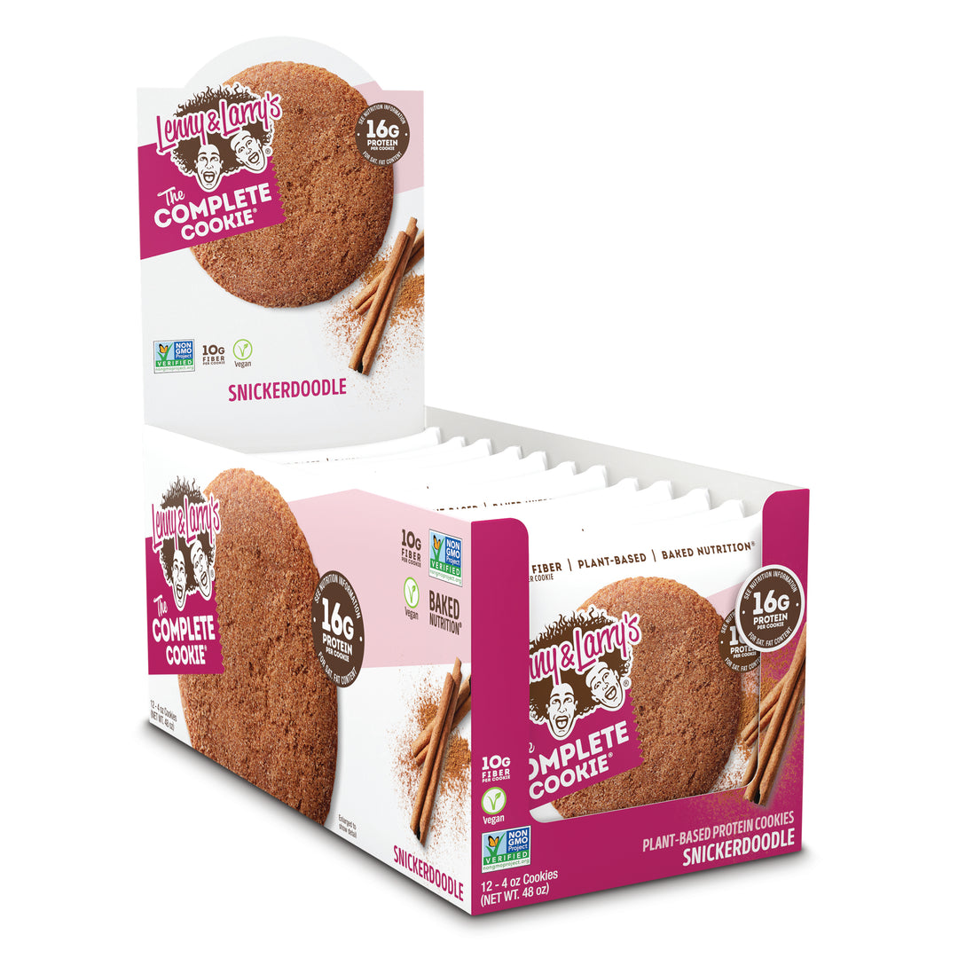 Lenny & Larry's Complete Cookie Snickerdoodle Complete Cookie 4 oz.-4 oz.-12/Box-6/Case