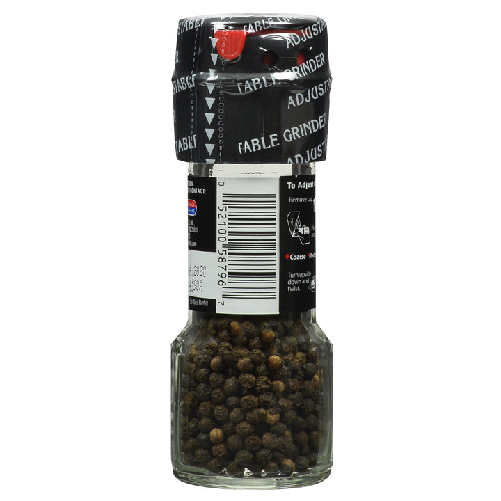 Mccormick Black Peppercorn Grinder-1.24 oz.-6/Box-6/Case