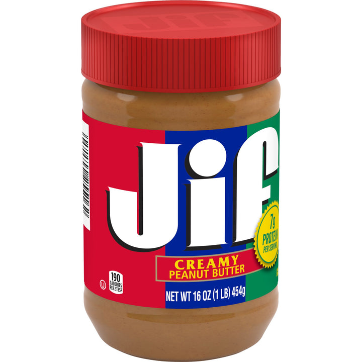 Jif Creamy Peanut Butter-16 oz.-12/Case