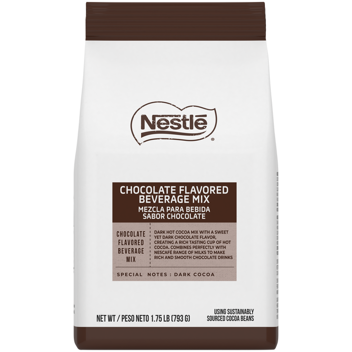 Nestle Nescafe Alegria Chocolate Beverage Mix-1.75 lb.-6/Case