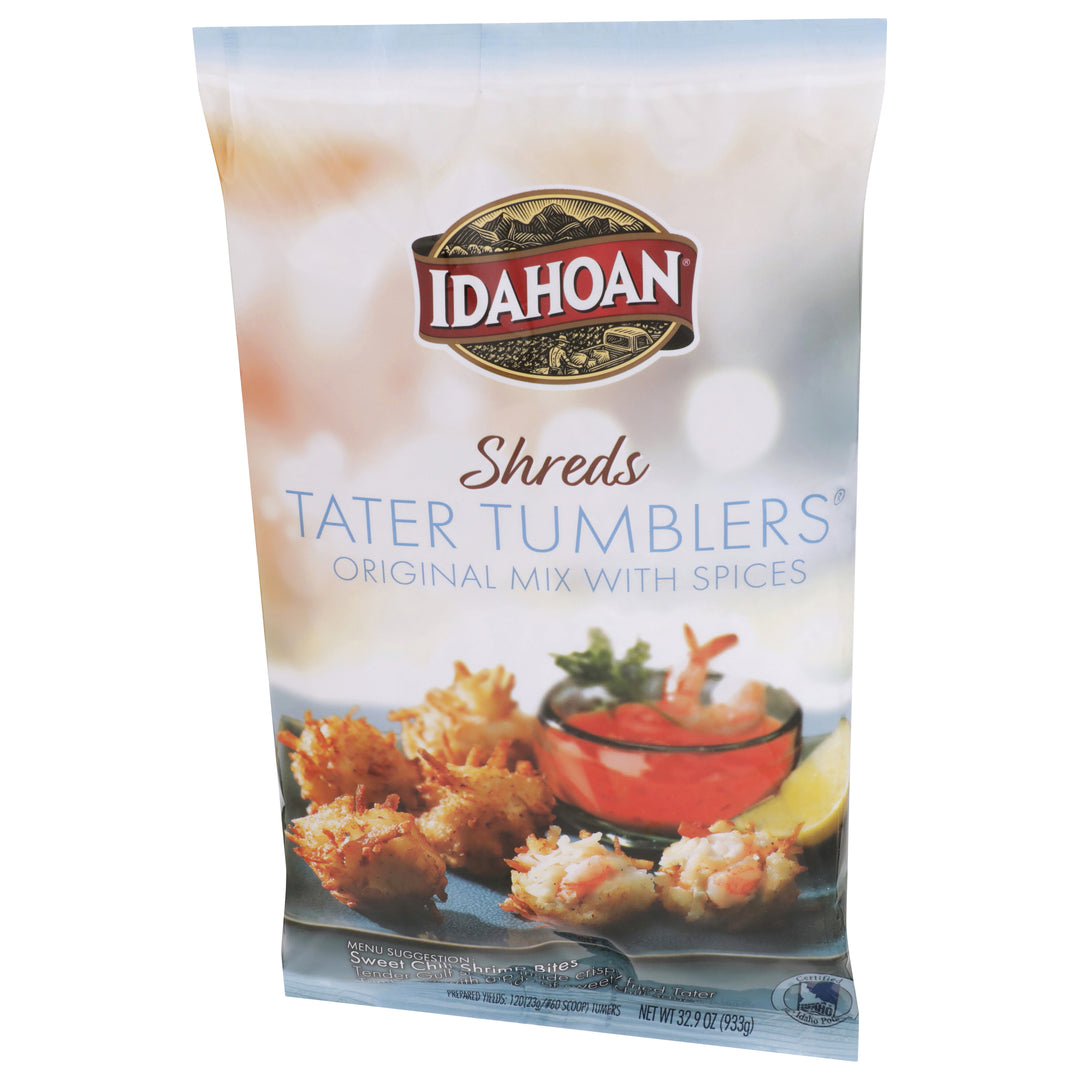 Idahoan Foods Tater Tumblers Original Mix With Spices-32.9 oz.-4/Case