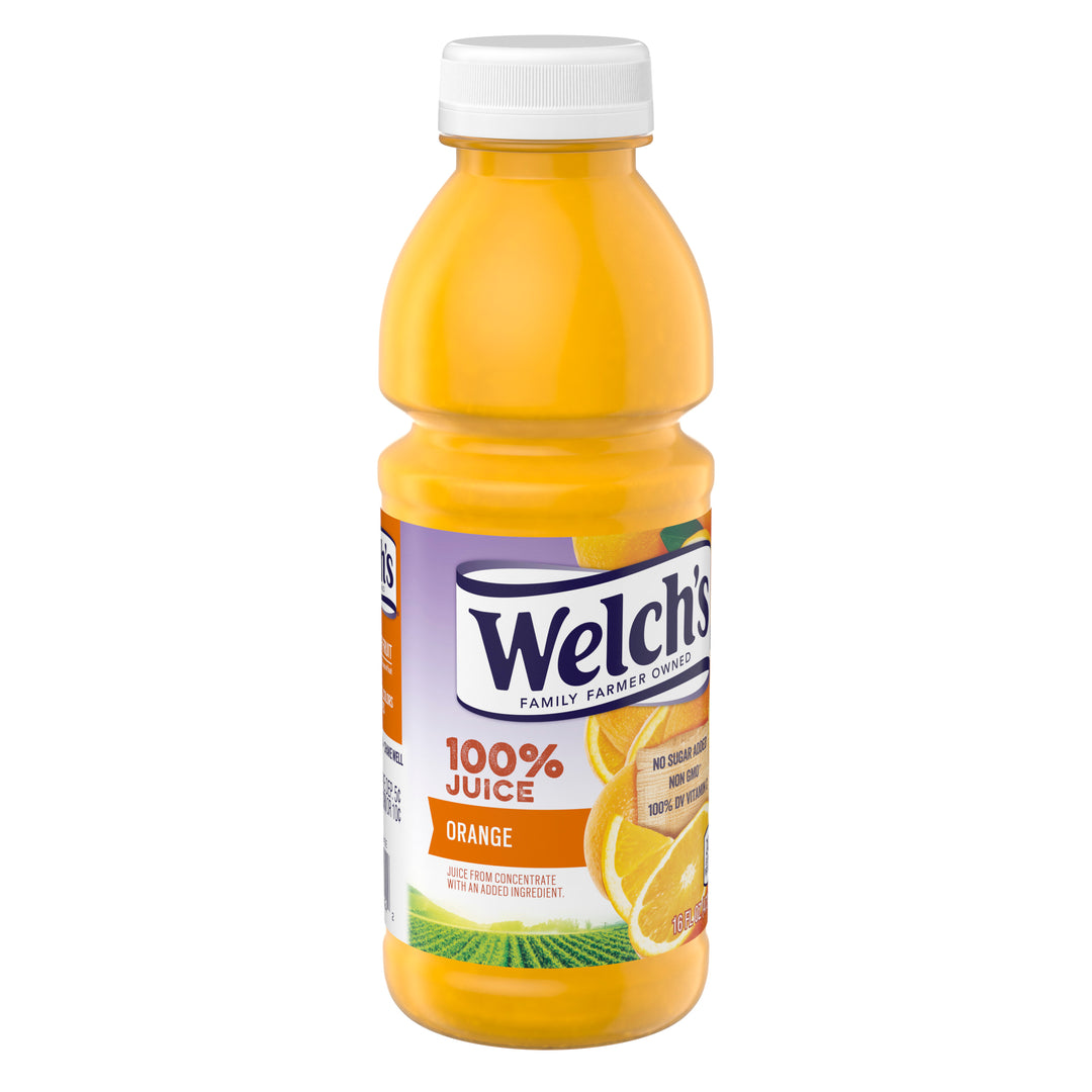 Welch's 100% Orange Juice-16 fl oz.-12/Case