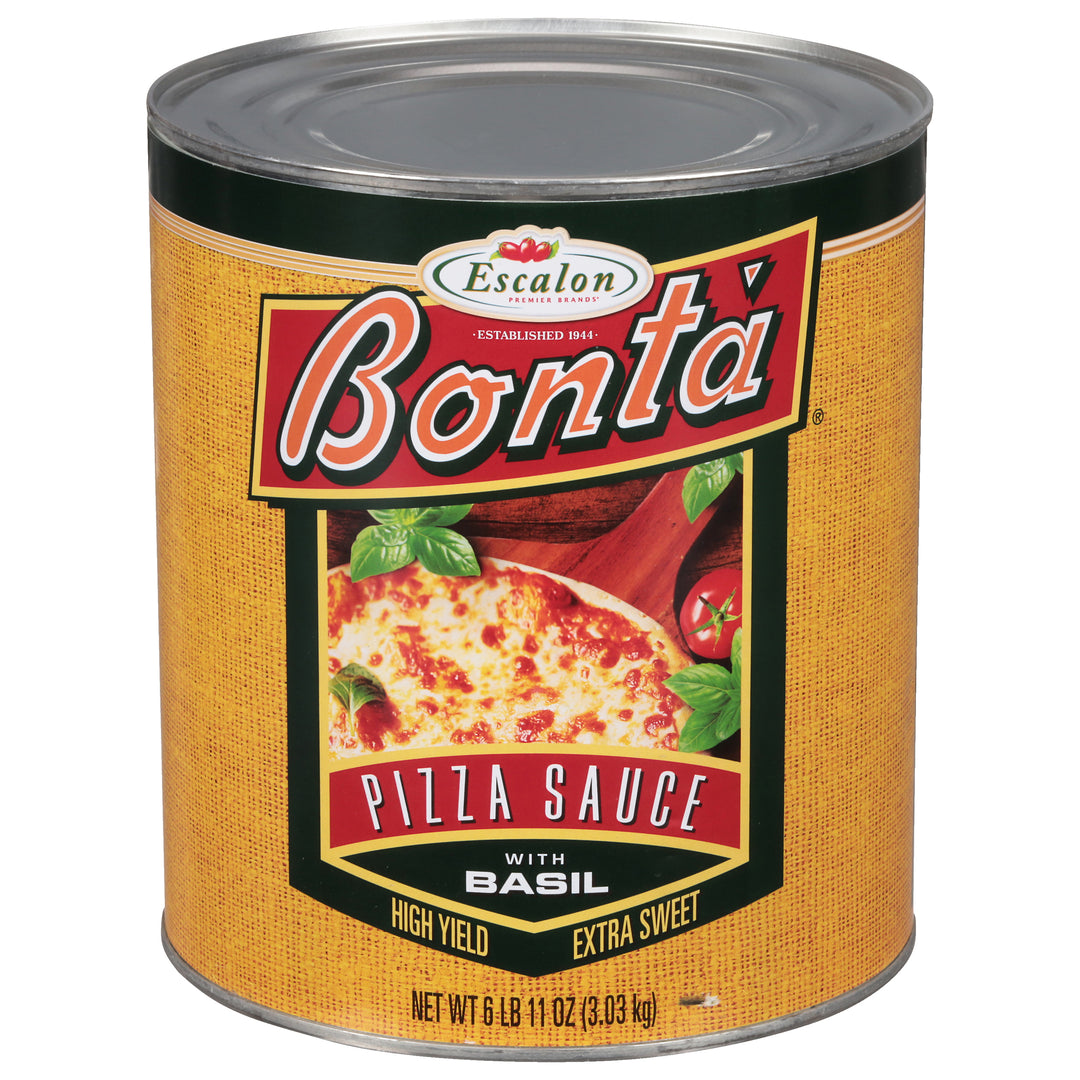 Bonta Fancy Basil Pizza Sauce-6.688 lb.-6/Case