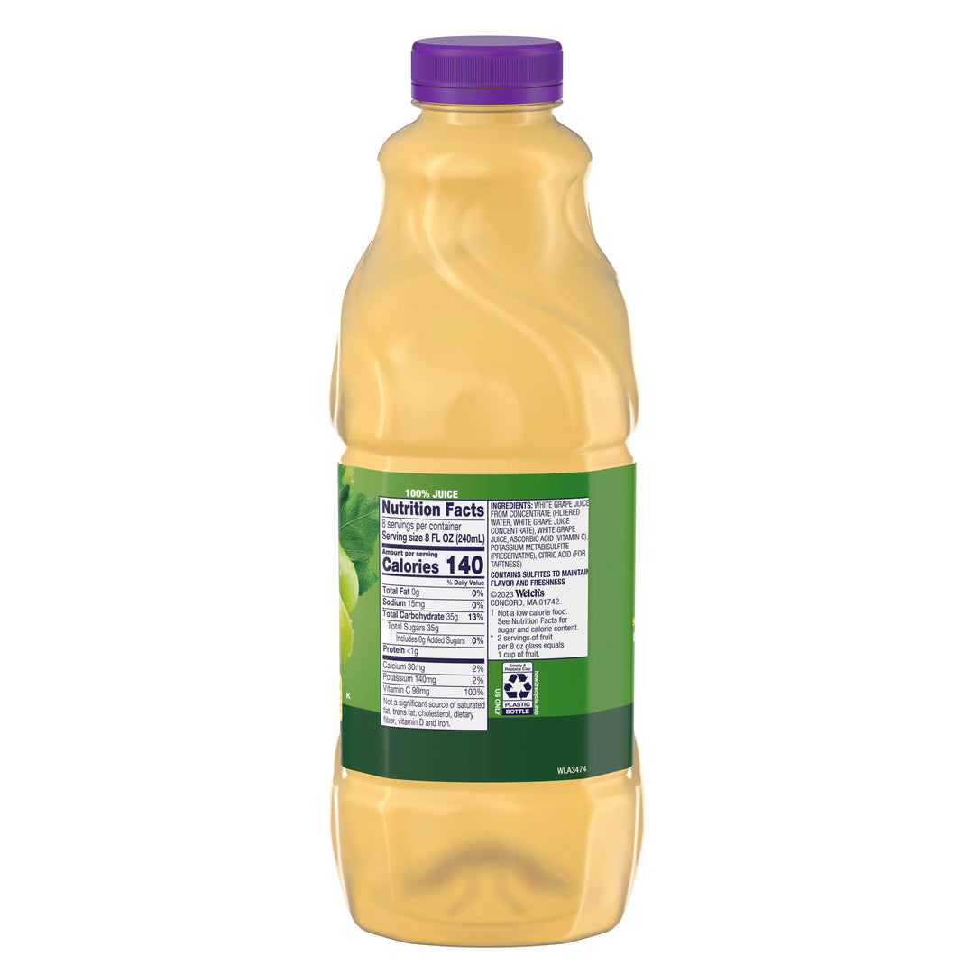 Welch's 100% White Grape Juice-64 fl oz.-8/Case