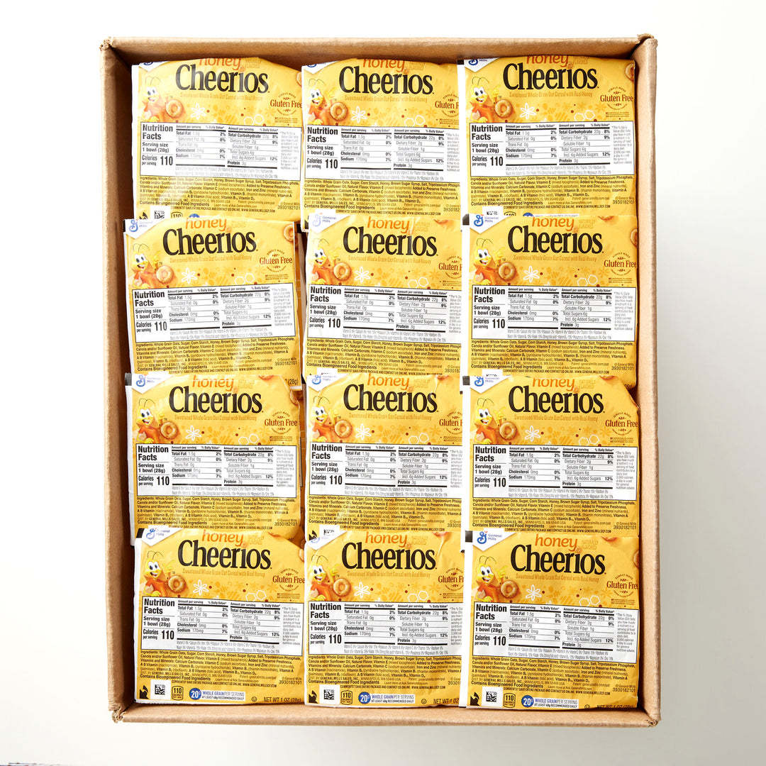 General Mills Honey Cereal Bowlpack-1 oz.-96/Case