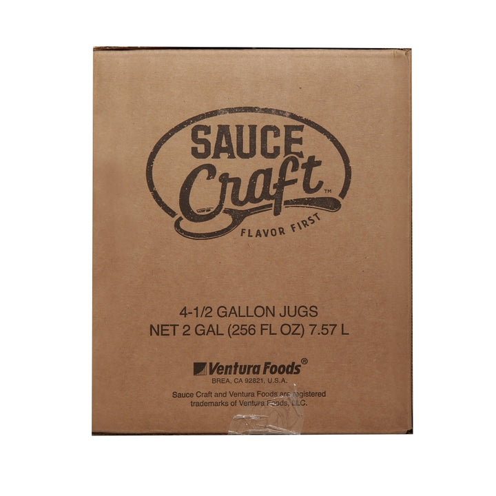 Sauce Craft Nashville Jug Hot Sauce Bulk-0.5 Gallon-4/Case