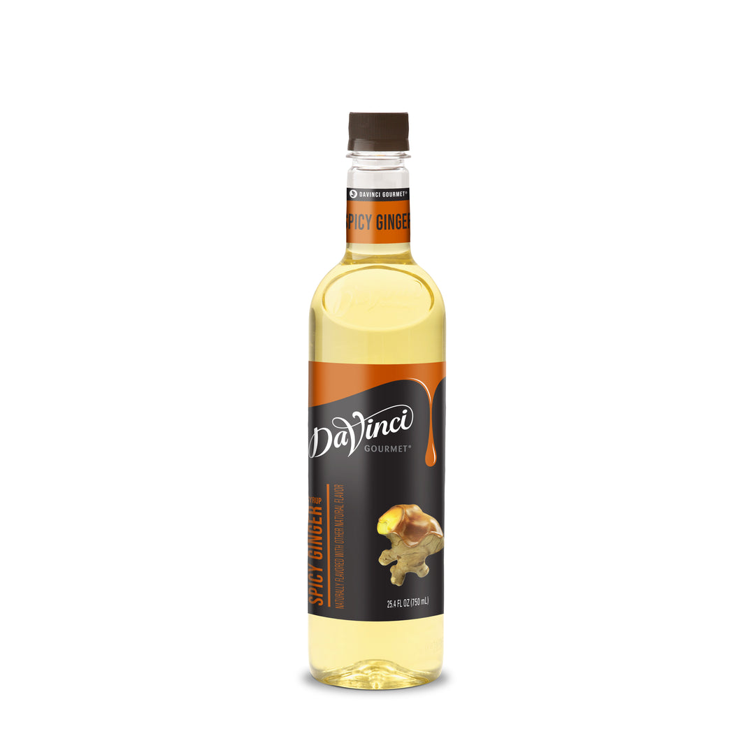 Davinci Gourmet Spicy Ginger Syrup-750 Milileter-4/Case