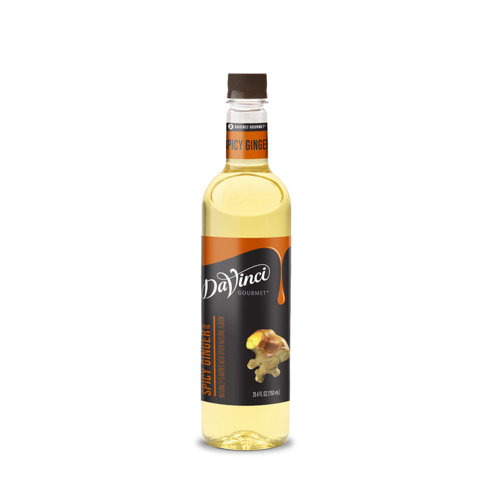Davinci Gourmet Spicy Ginger Syrup-750 Milileter-4/Case
