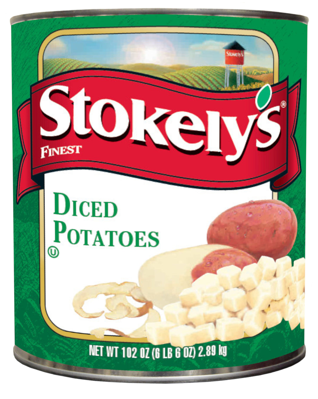 Stokely Potato Stokely Diced-102 oz.-6/Case