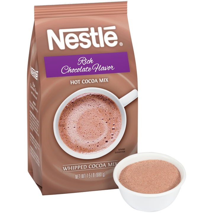 Nestle Rich Chocolate Hot Cocoa Mix-24 oz.-12/Case