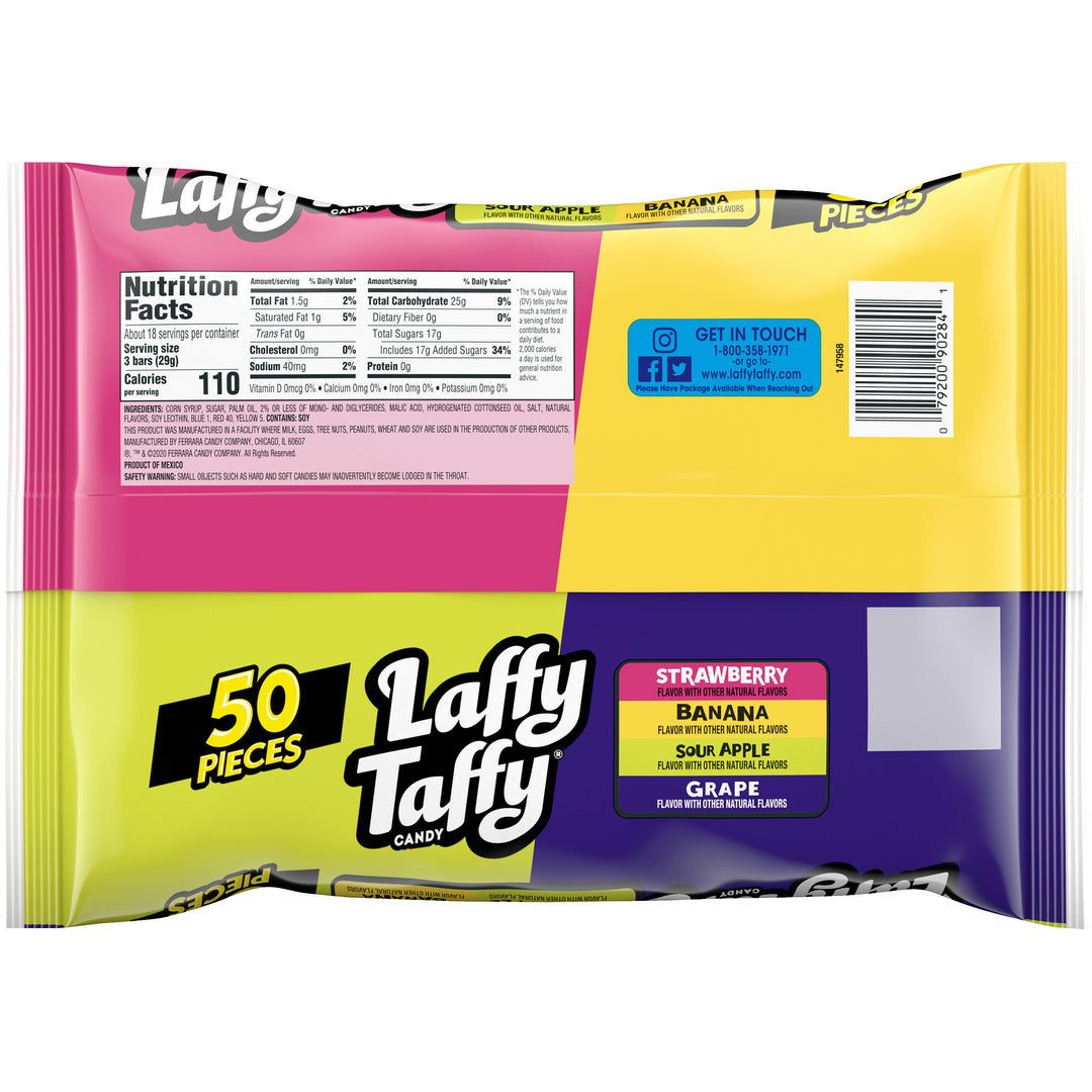 Laffy Taffy Taffy Lay Down Bag-18.7 oz.-7/Case