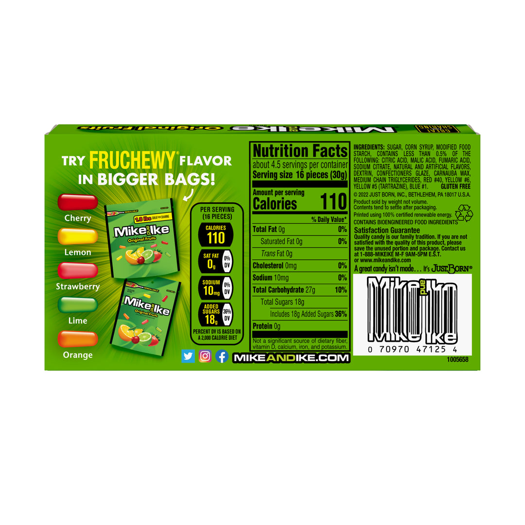 Mike & Ike Original Pdq Case Mike And Ike-5 oz.-12/Case