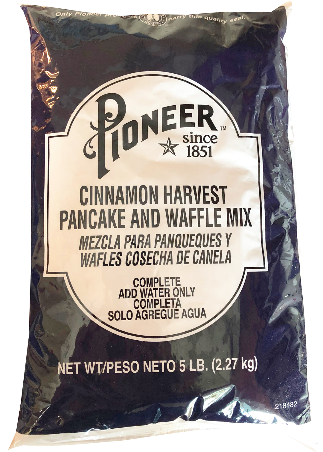 Pioneer Cinnamon Harvest Blend Pancake And Waffle Mix-5 lb.-6/Case