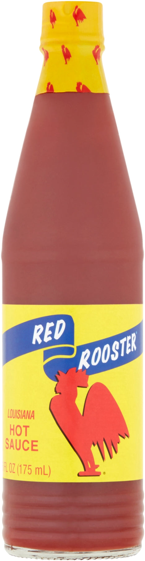 Louisiana Red Rooster Hot Sauce Bottle-6 fl oz.-24/Case