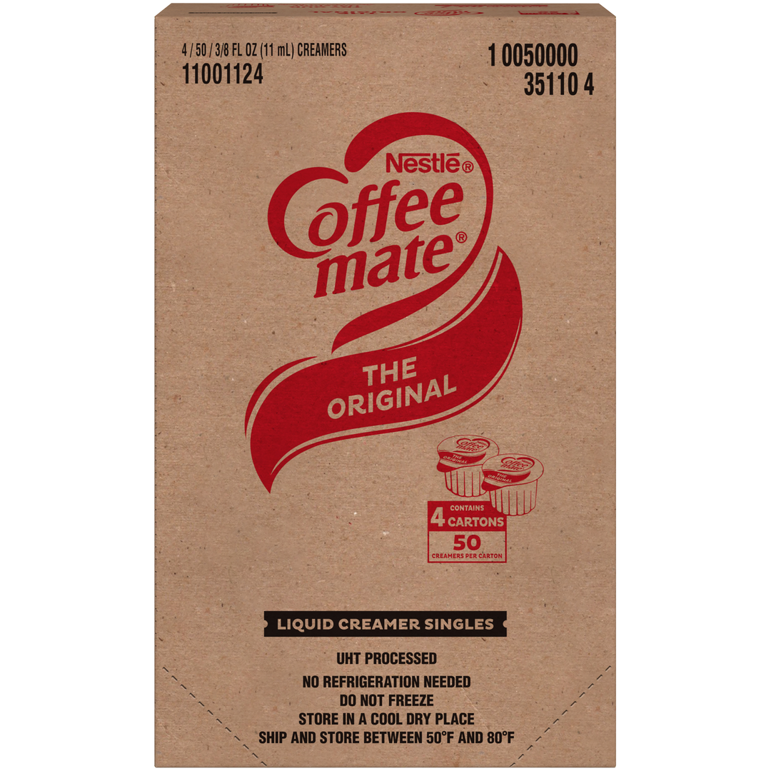 Coffee-Mate The Original Single Serve Liquid Creamer-18.7 fl oz.s-4/Case