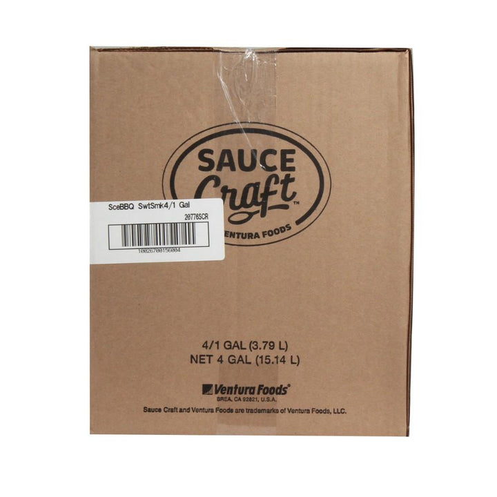 Smokehouse Sweet And Smoky Bbq Sauce Bulk-1 Gallon-4/Case