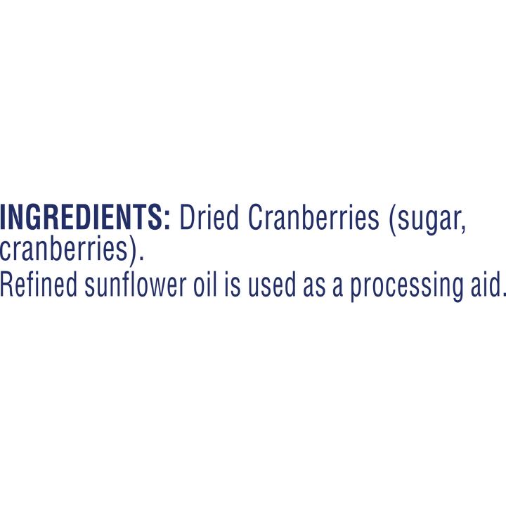Ocean Spray Craisins Dried Cranberries-1.16 oz.-200/Case