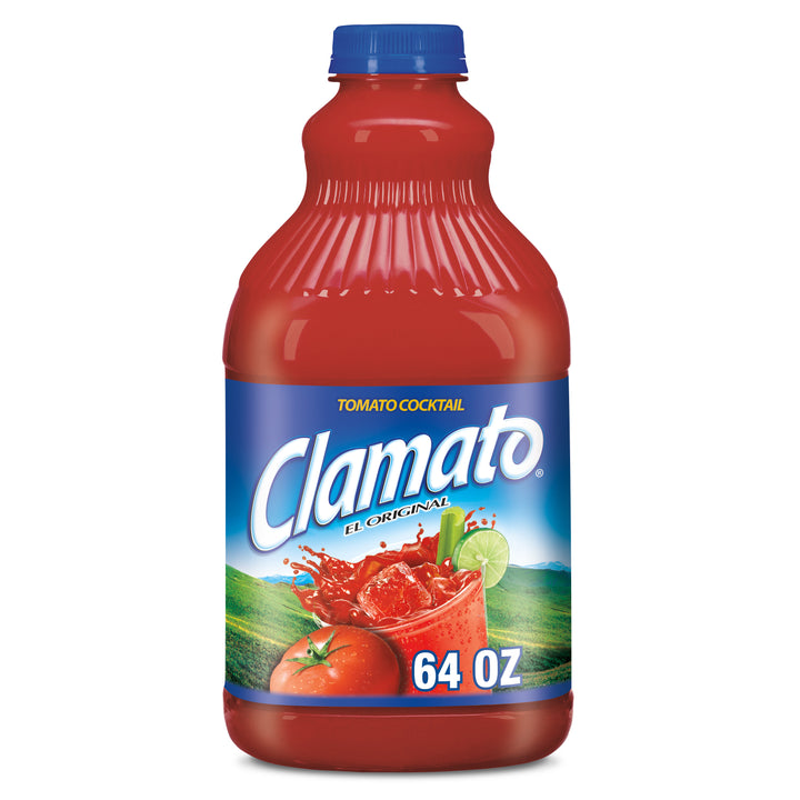 Clamato Plastic Pet Juice-64 fl oz.s-8/Case