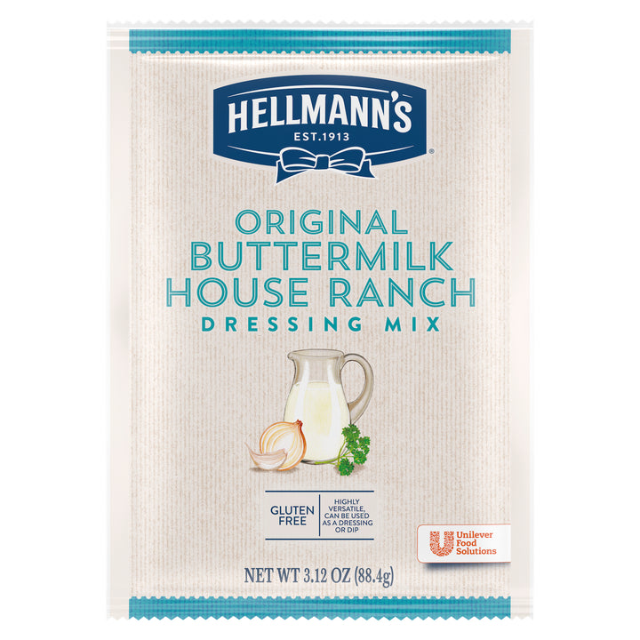 Hellmann's Original Buttermilk House Dry Mix Dressing Mix-3.12 oz.-12/Case