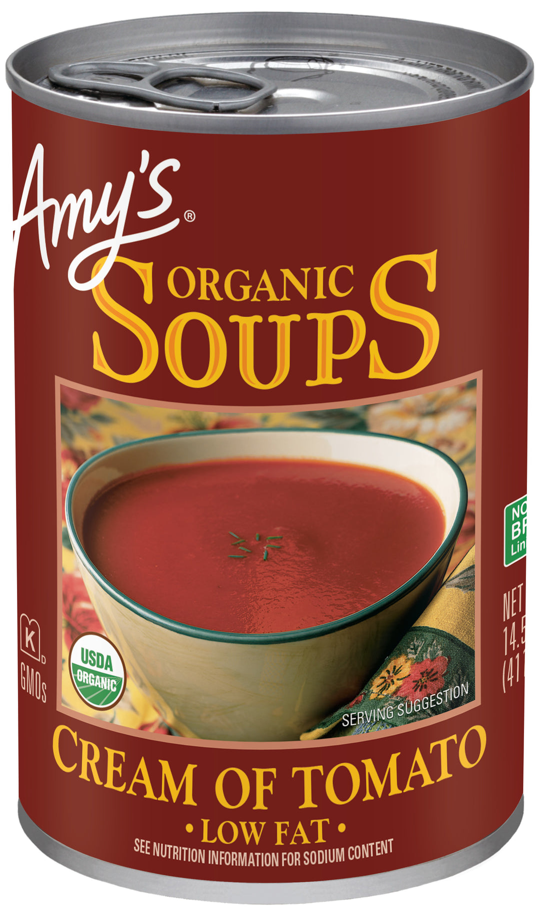 Amy's Soup Cream Of Tomato Organic-14.5 oz.-12/Case