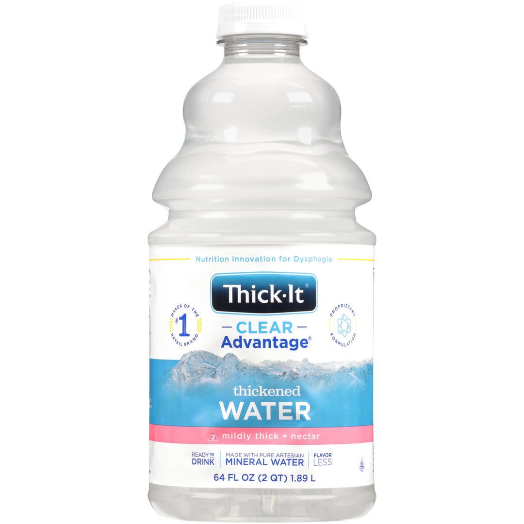 Thick It Clear Advantage Thickened Water With Nectar Consistency-64 fl oz.-4/Case
