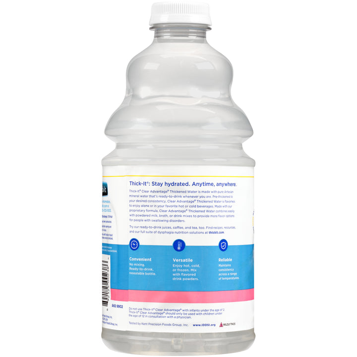 Thick It Clear Advantage Thickened Water With Nectar Consistency-64 fl oz.-4/Case