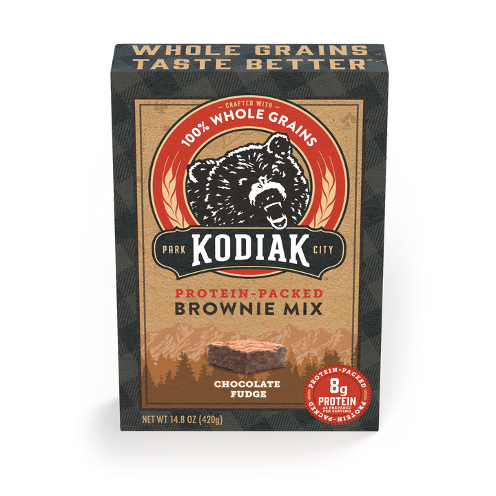 Kodiak Cakes Chocolate Fudge Brownie Mix-14.82 oz.-6/Case