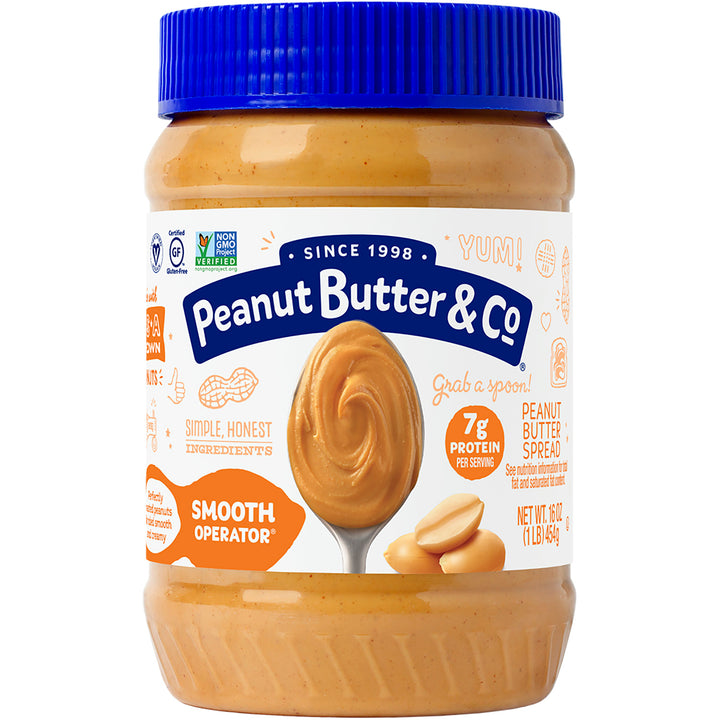 Peanut Butter & Co. Smooth Operator 16 Ounce 6/16 Oz.