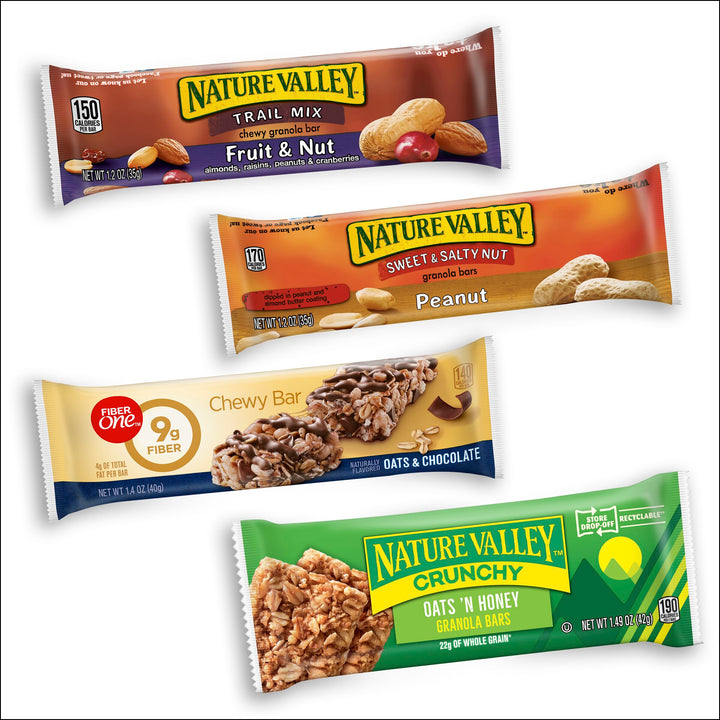 General Mills Nature Valley Granola Bar Variety Pack 4 Flavors-23.58 oz.-7/Case