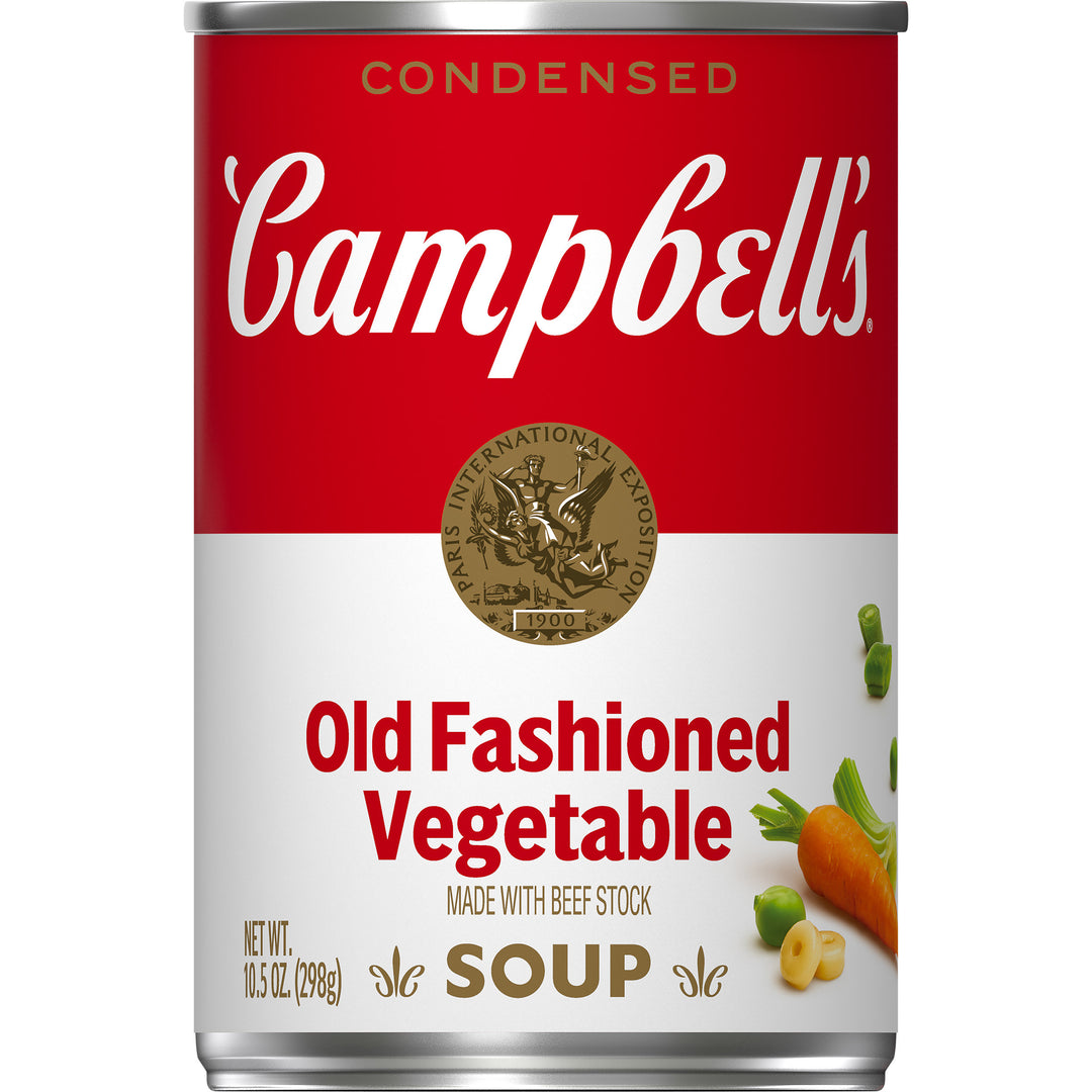 Campbell's Condensed Soup Red & White Old Fashion Vegetable-10.5 oz.-12/Case