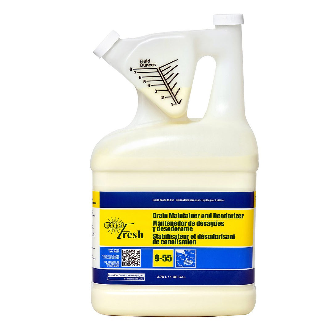 Diversified Chemical Citri Fresh Drain Maintainer & Deodorizer Ready-To-Use-1 Gallon-4/Case