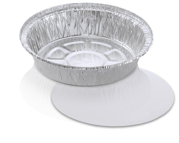 Hfa Handi-Foil 7" Round Pan With Lid-400 Count-1/Case