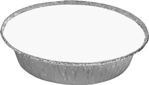 Hfa Handi-Foil 7" Round Pan With Lid-400 Count-1/Case