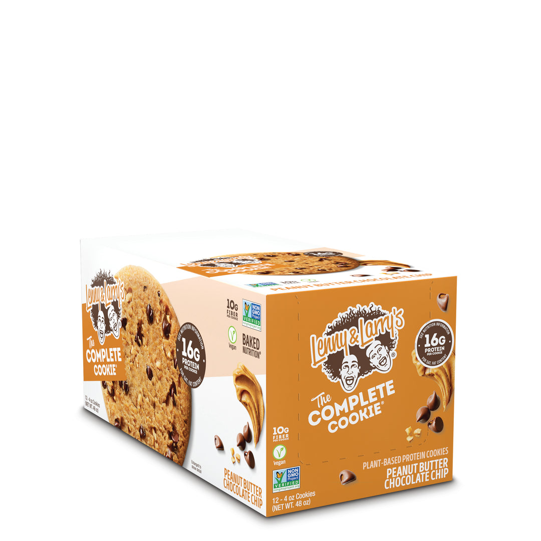 Lenny & Larry's Complete Cookie Complete Peanut Butter Chocolate Chip Cookie-4 oz.-12/Box-6/Case