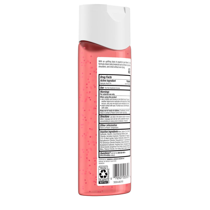 Neutrogena Body Clear Pink Grapefruit Body Wash-8.5 fl oz.s-3/Box-4/Case