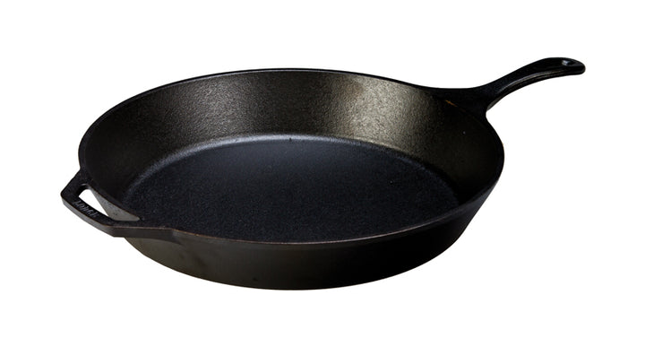 Lodge 15 Inch Preseasoned Cast Iron Skillet-2 Each-1/Case