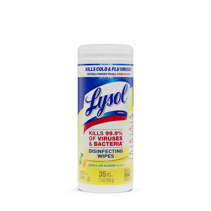 Lysol Disinfectant Wipes Citrus-35 Each-12/Case