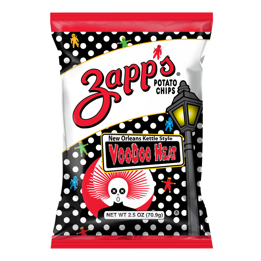 Utz Voodoo Heat Kettle Chips-2.5 oz.-10/Case