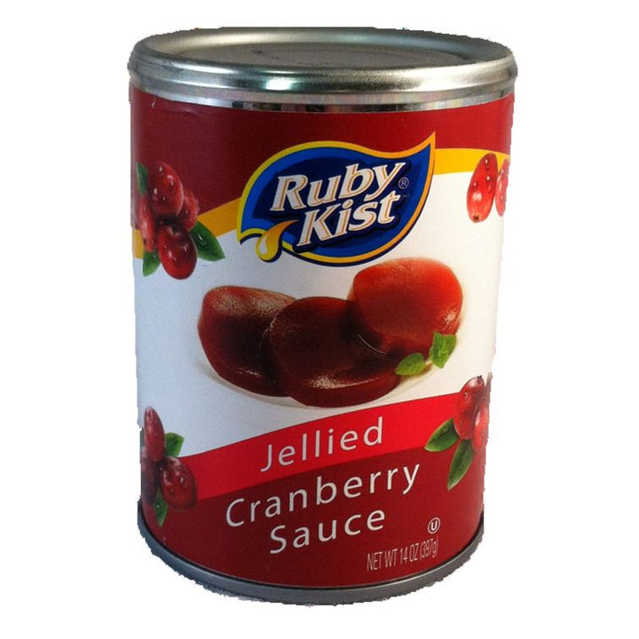 Ruby Kist Jellied Cranberry Sauce-14 oz.-24/Case