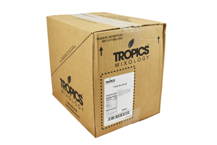 Tropics Triple Sec Syrup-1 Liter-12/Case