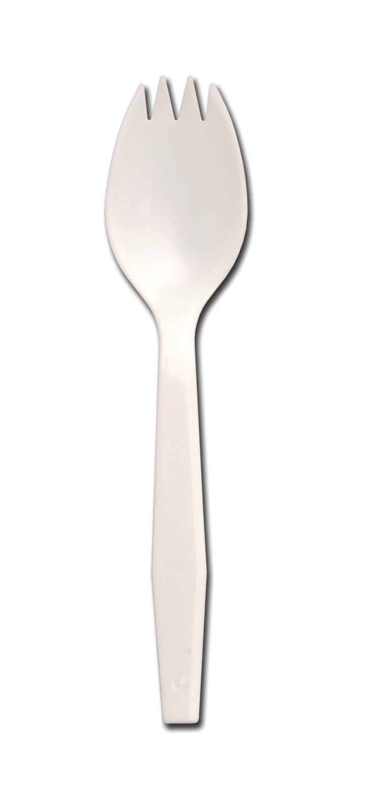 D&W Fine Pack Senate Medium Weight Spork White 1000/Case