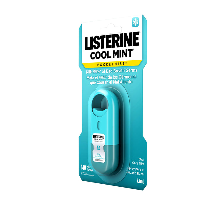 Listerine Cool Mint Pocketmist-7.7 Milileter-6/Box-6/Case