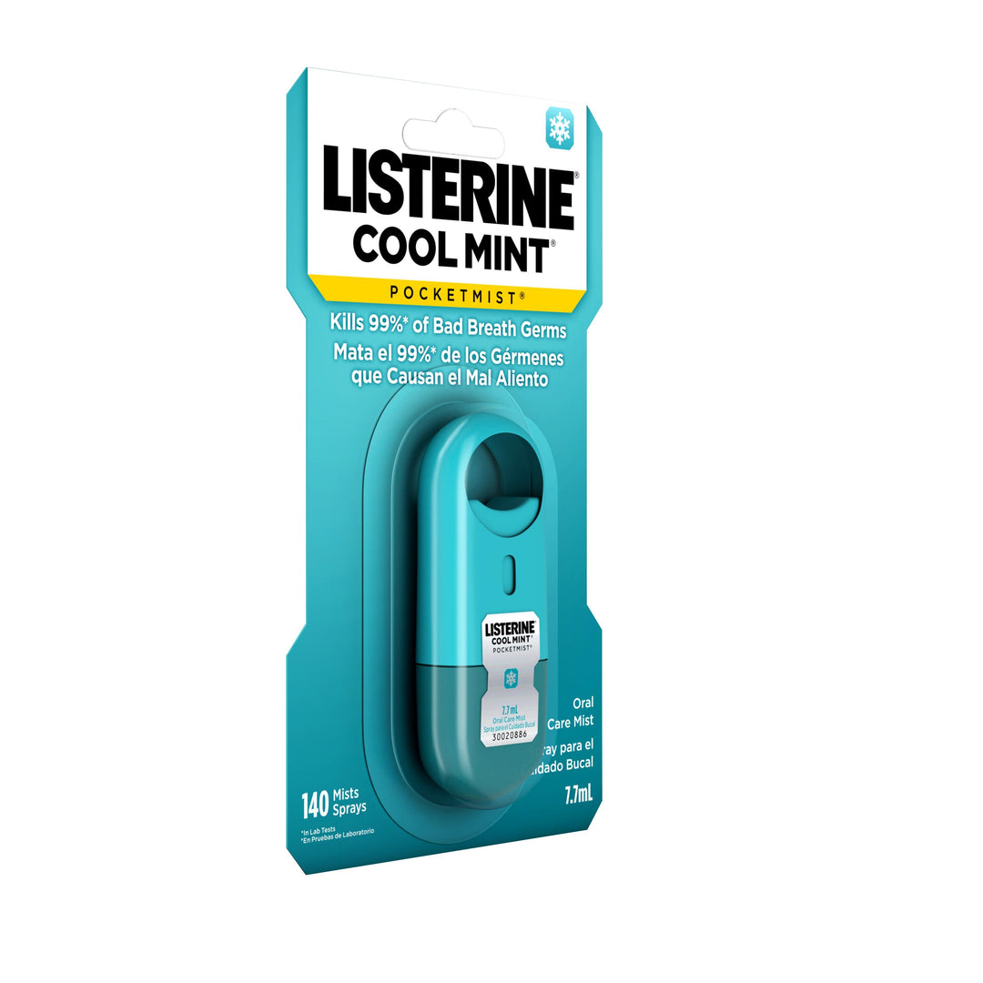 Listerine Cool Mint Pocketmist-7.7 Milileter-6/Box-6/Case