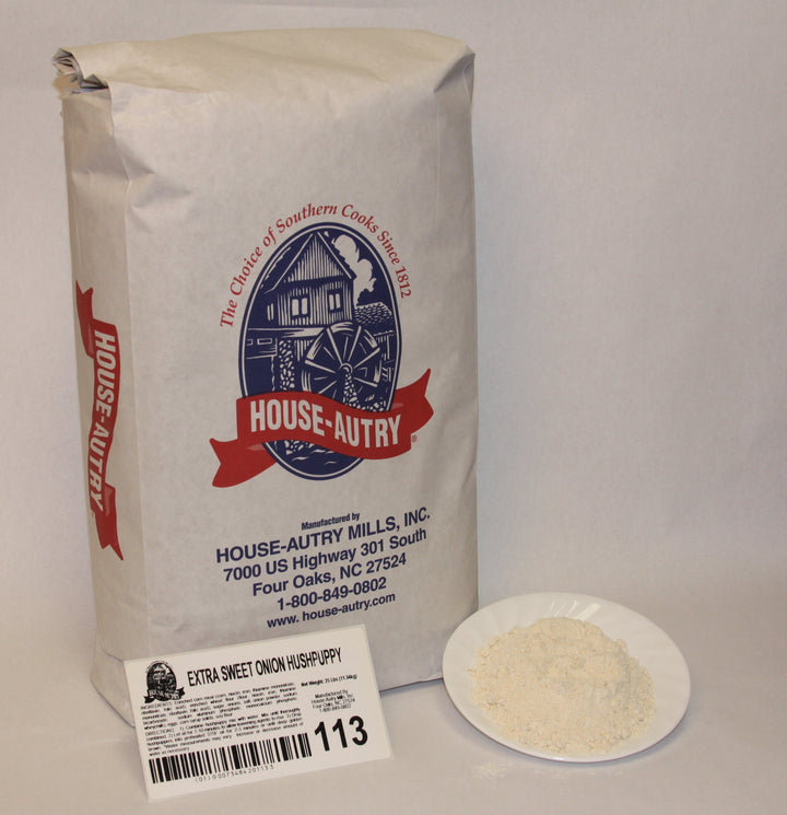 House-Autry Mills Extra Sweet Onion Hushpuppy Batter Mix-25 lb.-1/Case